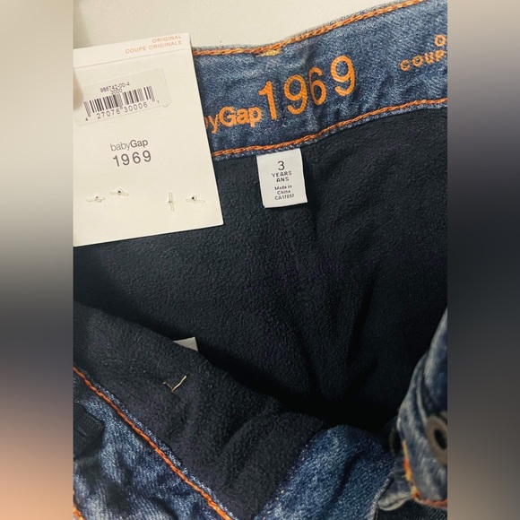 Gap brand Cozy warm jeans for toddler size 3 - Picture 3 of 4